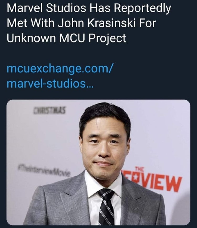 Marvel John Krasinski joke