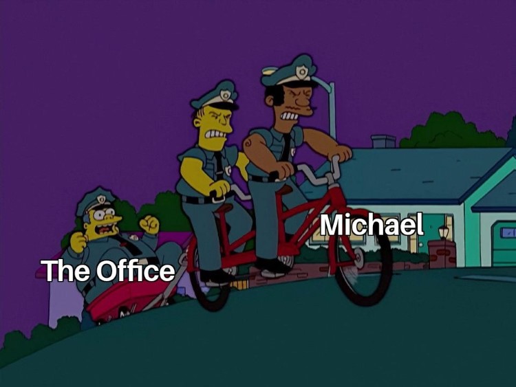 Simpsons Michael crossover