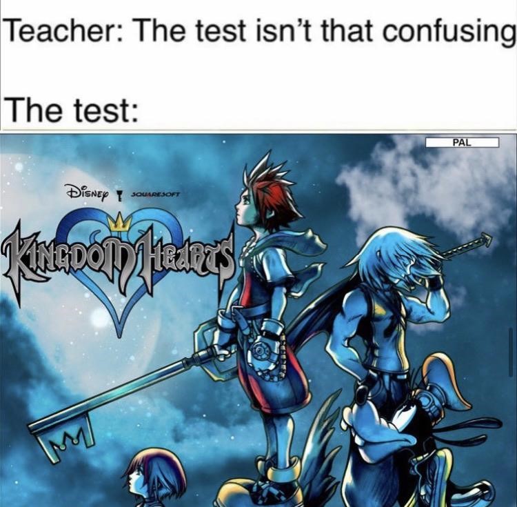 Test isn't that confusing KH