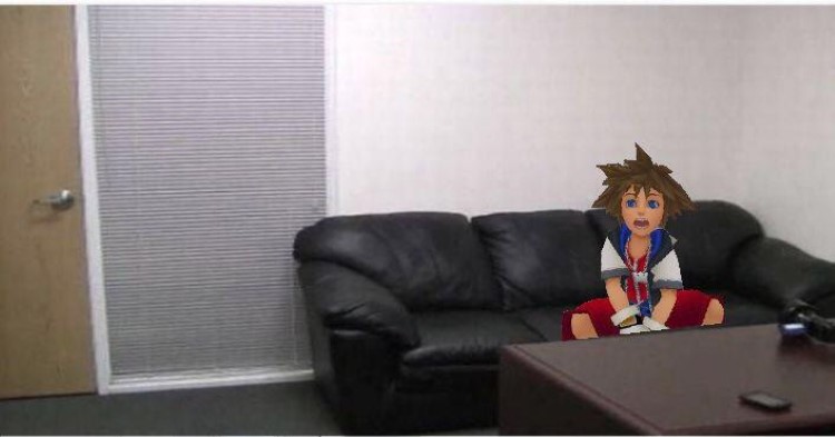 KH sora on couch