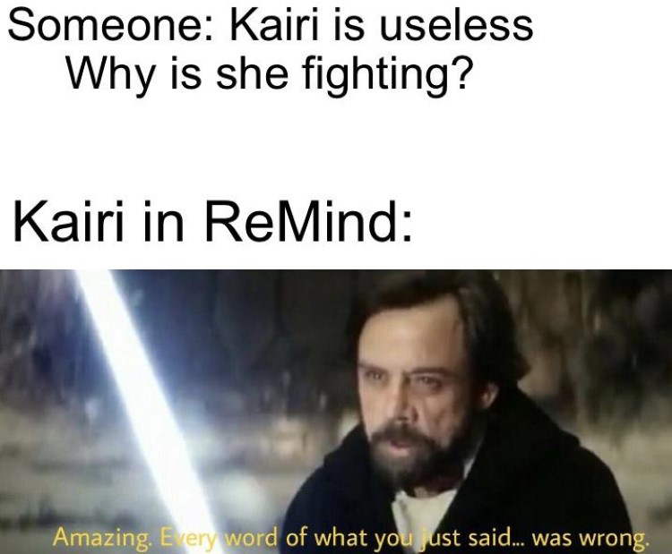 ReMind why is Kairi fighting