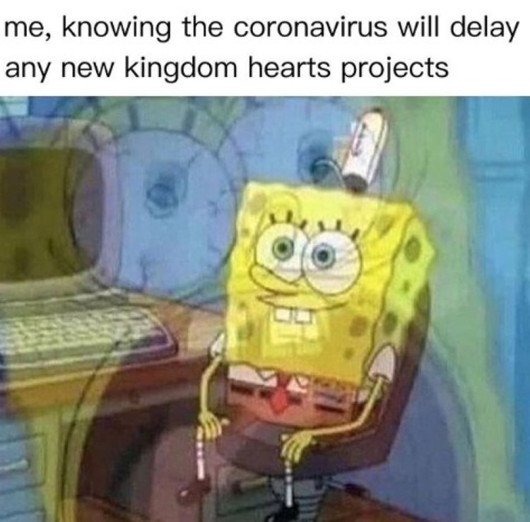 The shutdown will delay KH SpongeBob screaming inside