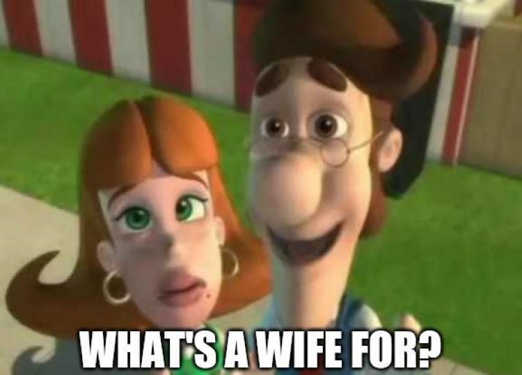 Jimbo dad whats a wife for