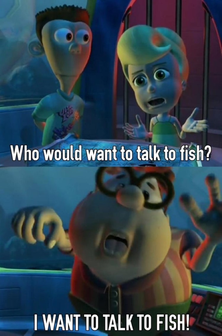 Carl I want to talk to fish