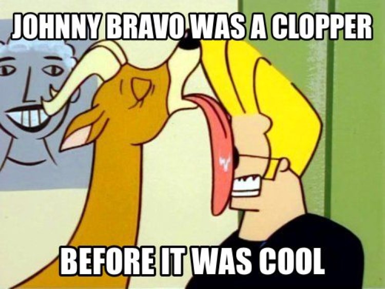 Johnny was a clopper before it was cool