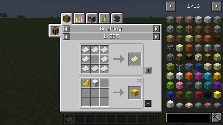 Just Enough Items Minecraft mod screenshot
