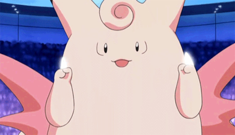 Clefable Pokémon anime screenshot