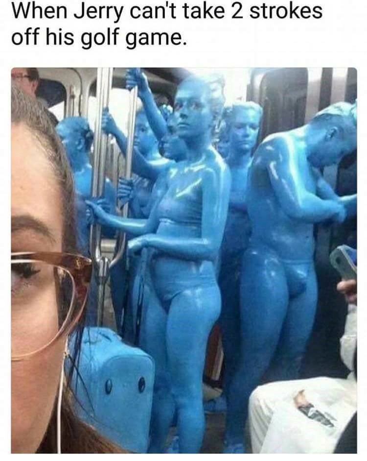 Guys dressed in blue meme real life meeseeks