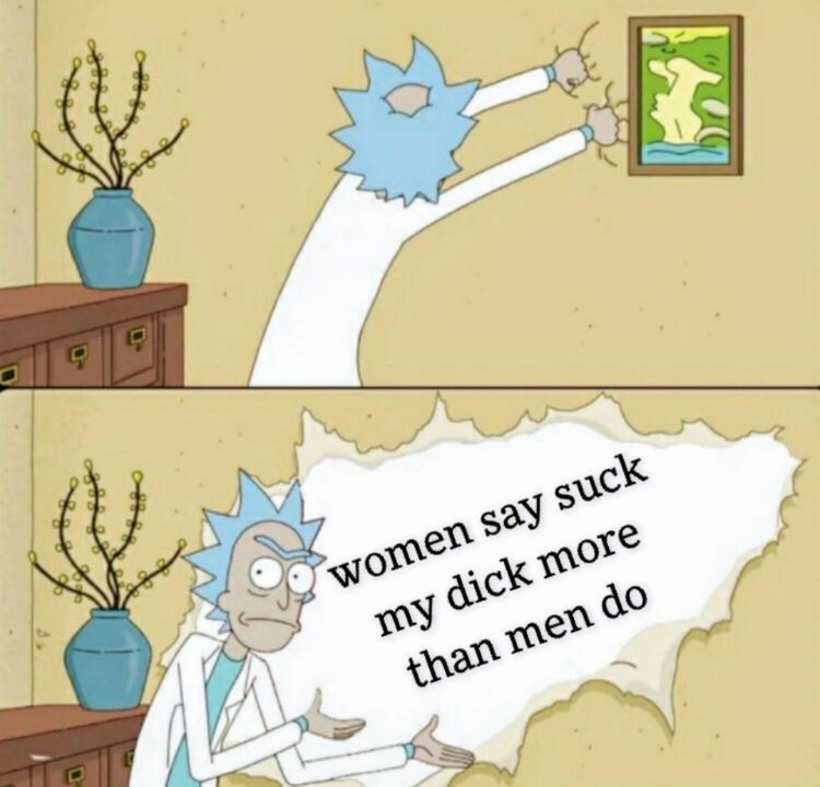 Women say it more than men do meme