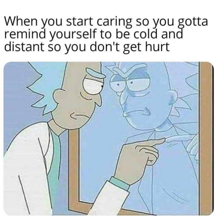 When Rick starts caring