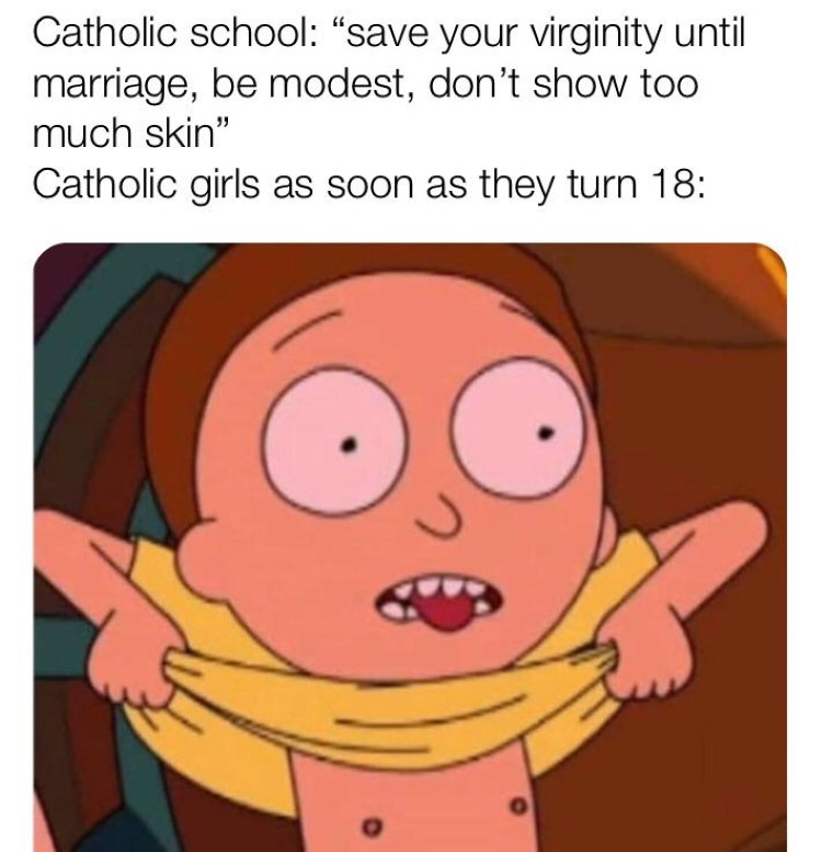 Catholic school girls joke