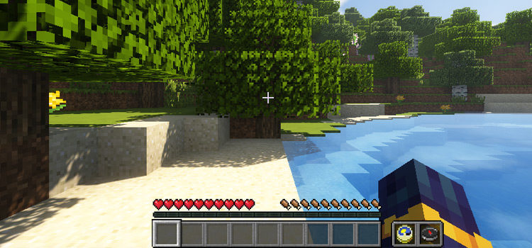 Smart HUD in-game screenshot Minecraft