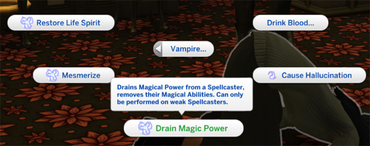 Vampires Can Kill in Sims4