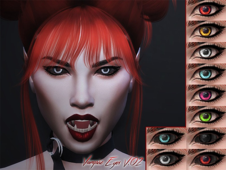 sims 4 vampires have reflection mod