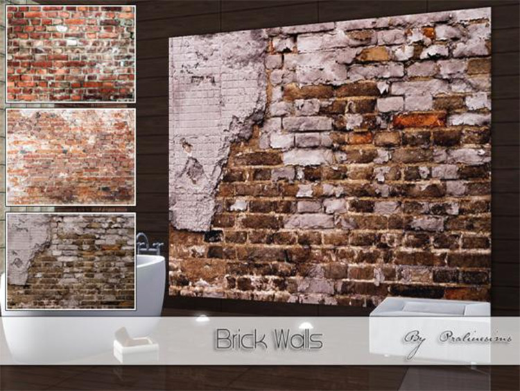 Brick Wall in Sims4