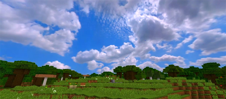 Realistic Sky textures for Minecraft