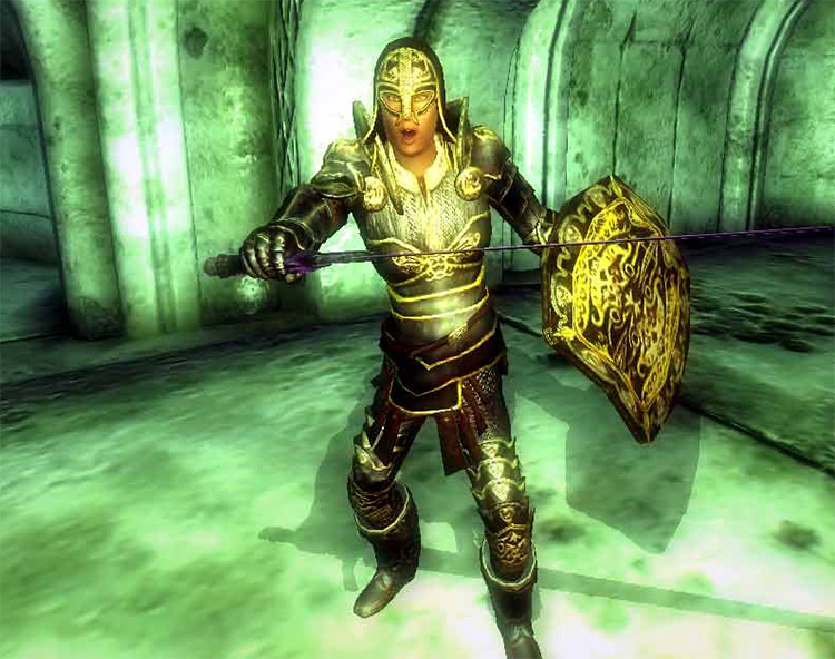 Umbra’s Ebony Armor TES Oblivion screenshot
