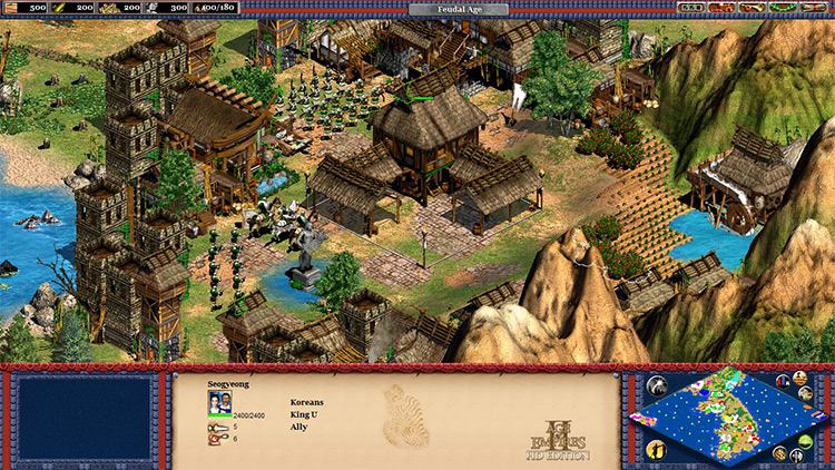 The Rise of the Joseon Dynasty Age of Empires II mod