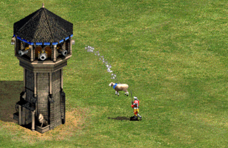 Sheep Launcher Age of Empires II game mod