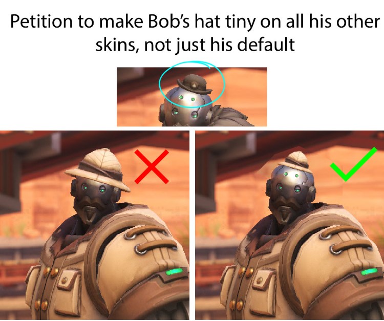 Its not just his default hat