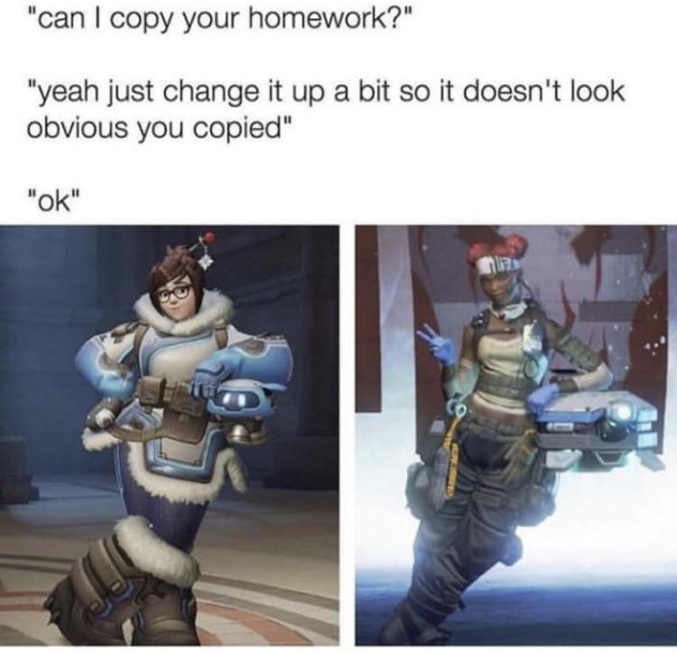 Can I copy your homework meme