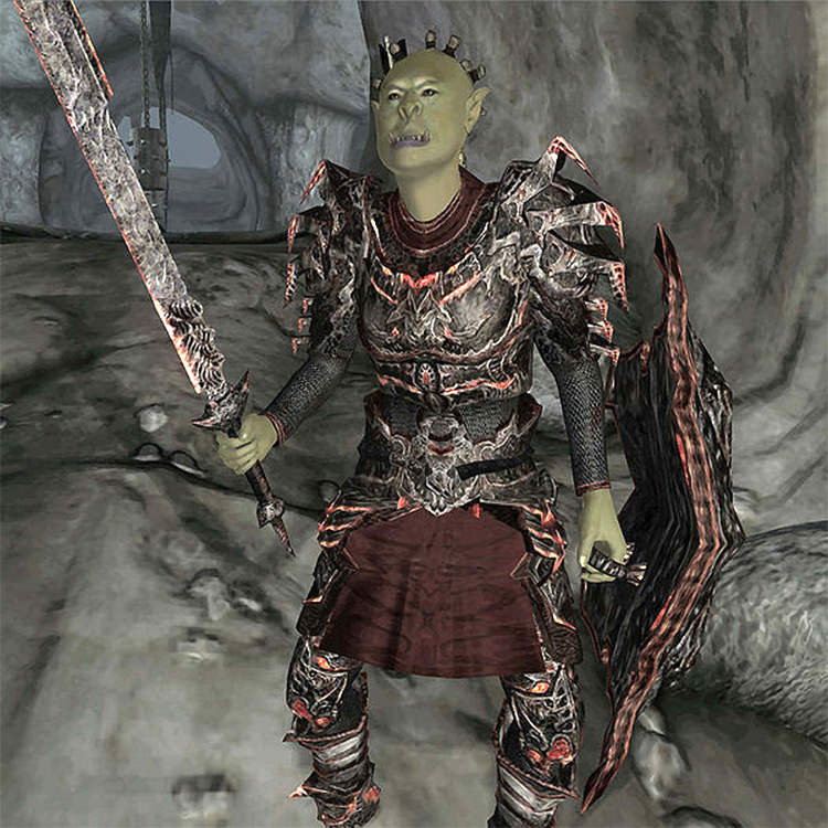 Mazoga the Orc in Oblivion.