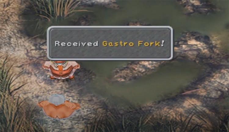 Gastro Fork battle weapon in FF9