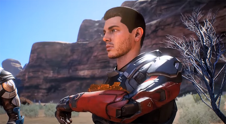 Training gameplay Mass Effect: Andromeda