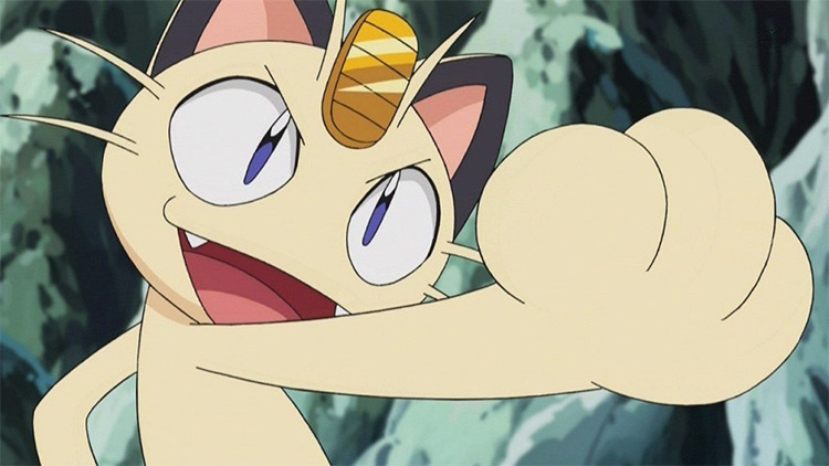 Meowth from Pokémon anime
