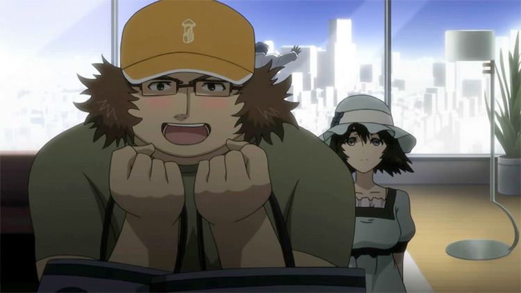 Itaru Hashida Steins; Gate anime screenshot