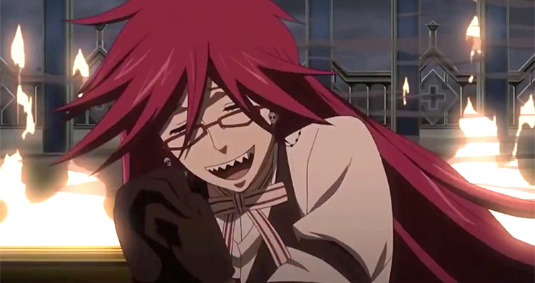 Grell Sutcliff from Black Butler anime