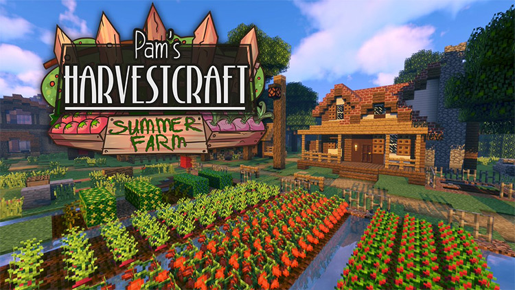 Модният екран на Minecraft Minecraft на Pam's Harvestcraft