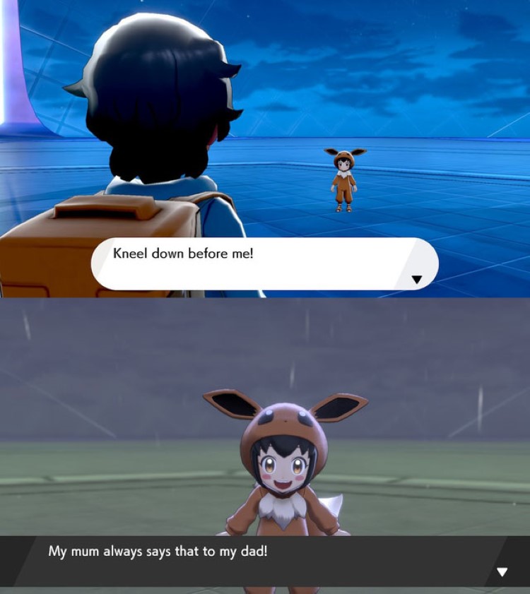 black and blue pokemon memes