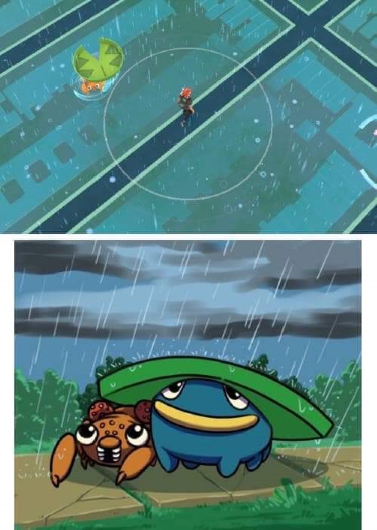 Lotad and Paris wholesome Pokemon meme