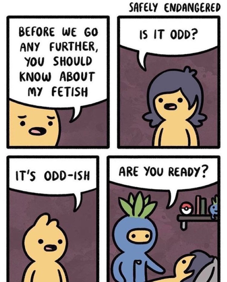 Is it odd? Its odd-ish, ready?