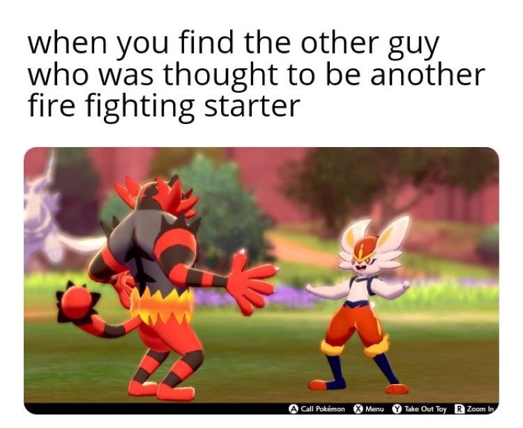 Finding the other guy fighting starter meme