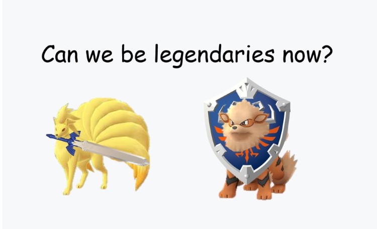 Arcanine and Ninetales, Sword and Shield dogs meme