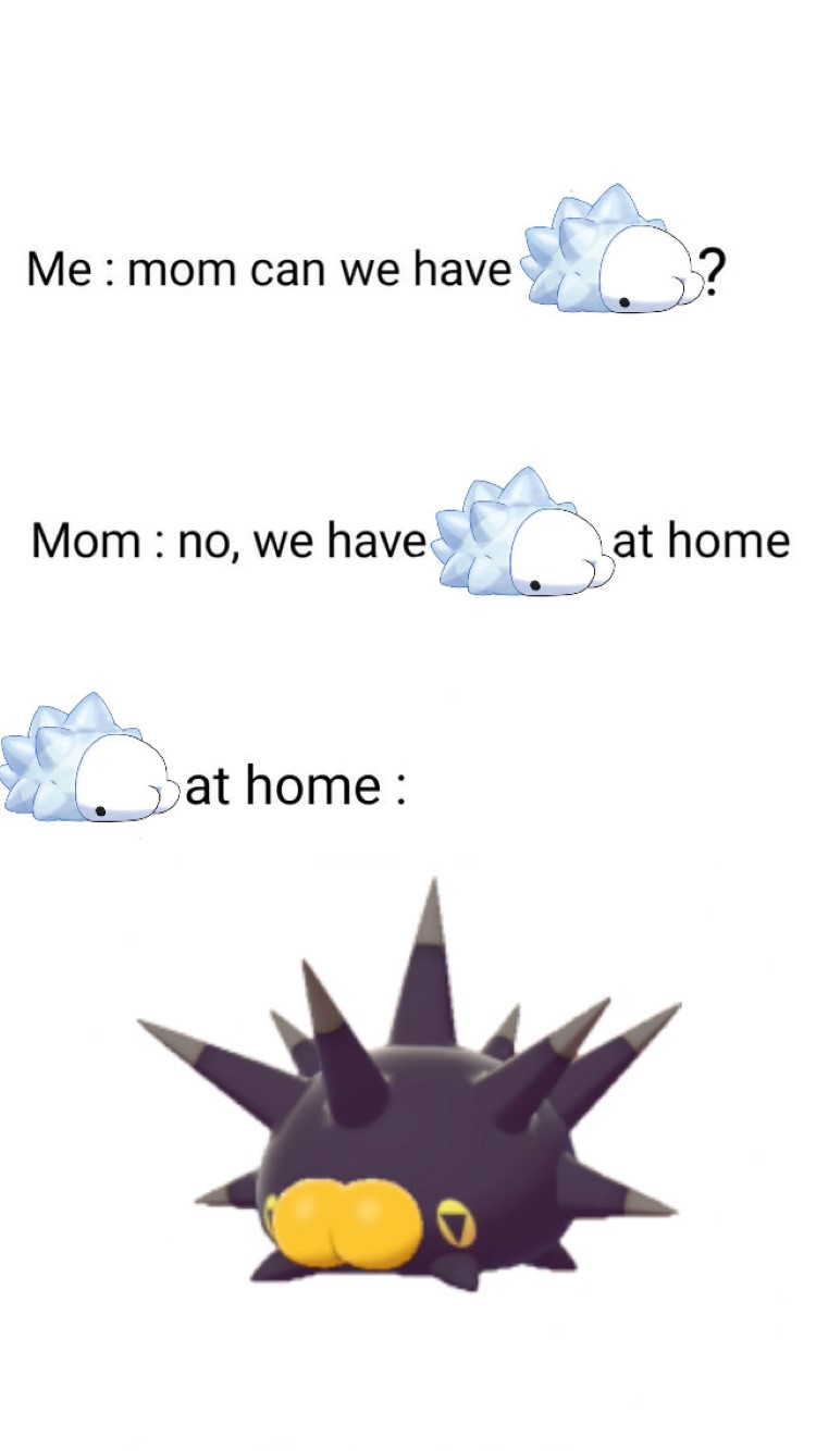 At home, we have no home