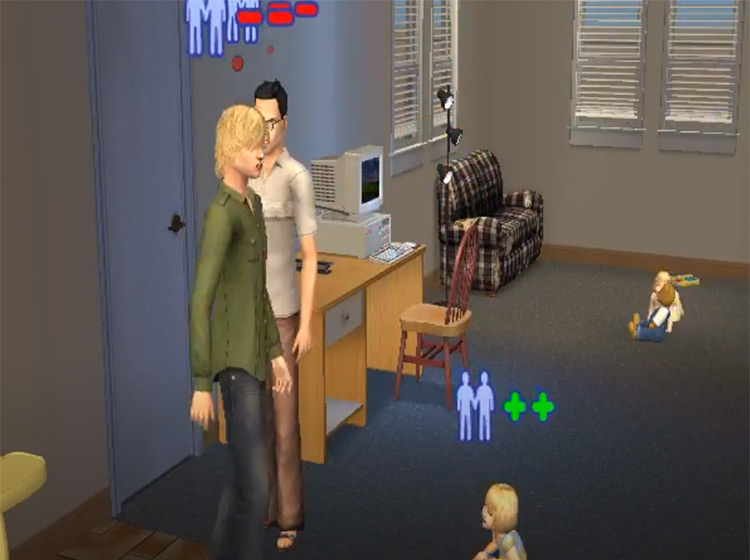 Break Up Anytime in Sims 2