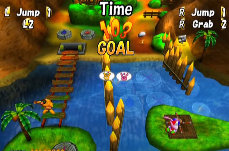 Adventures of Cookie & Cream screenshot on PlayStation 2