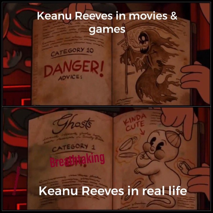 Keanu Reeves in games, Keanu in real life meme