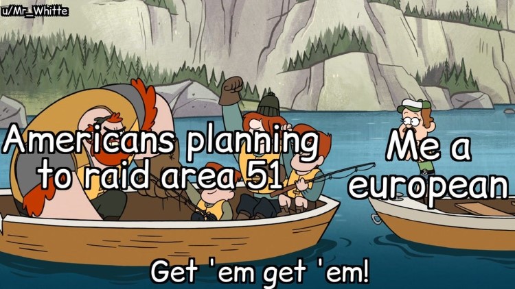 Me as a European, get em get em