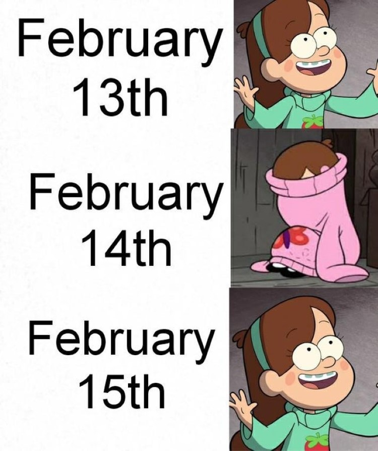 February 14th sad valentines Mable