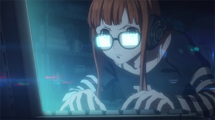 Sakura Futaba in Persona 5 anime