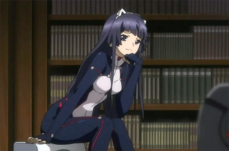Tsugumi in Guilty Crown anime