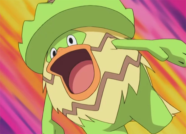 Ludicolo screenshot from Pokemon anime