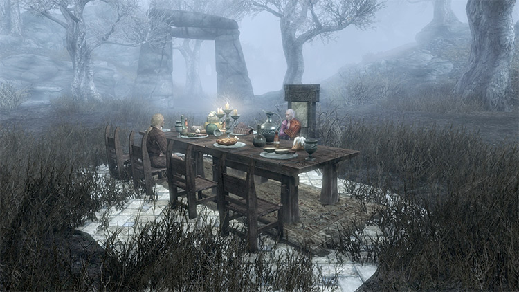 Screenshot: The Mind of Madness Skyrim Quest