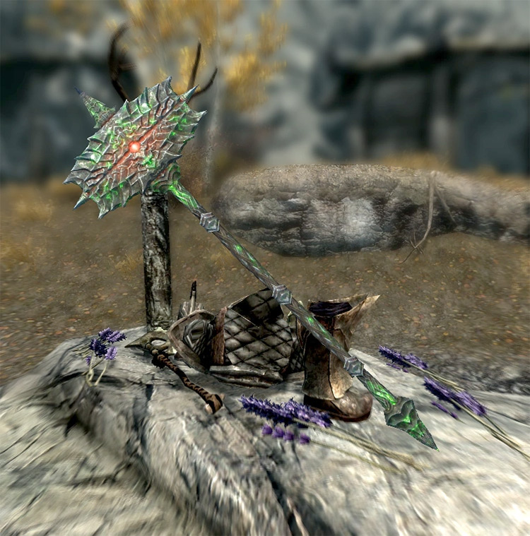 Screenshot: The Cursed Tribe Skyrim Quest