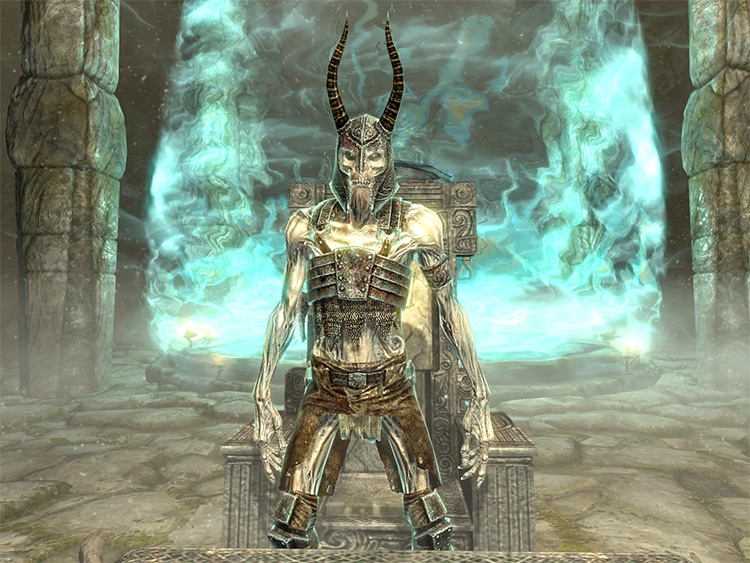 Screenshot: Forbidden Legend Skyrim Quest