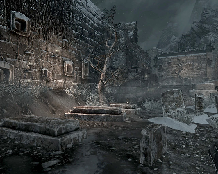 Screenshot: Blood on the Ice Skyrim Quest